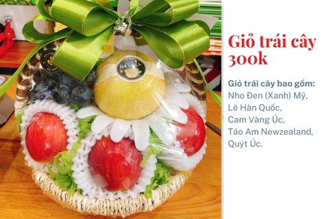 Giỏ Trái Cây 300K Mã HL3038