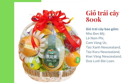 Giỏ trái cây 800k mã HL8001