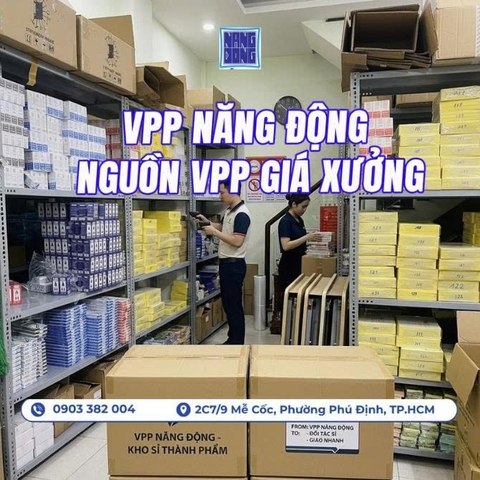 VPP Năng Động – Nhà Cung Cấp Văn Phòng Phẩm Uy Tín Cho Doanh Nghiệp Và Đại Lý