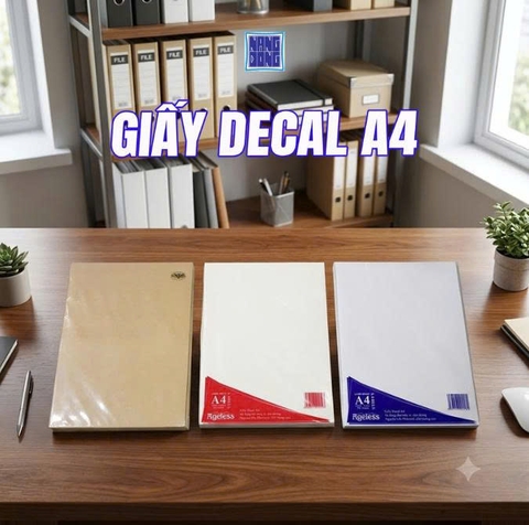 Giấy Decal Là Gì? Công Dụng Và Ứng Dụng Phổ Biến