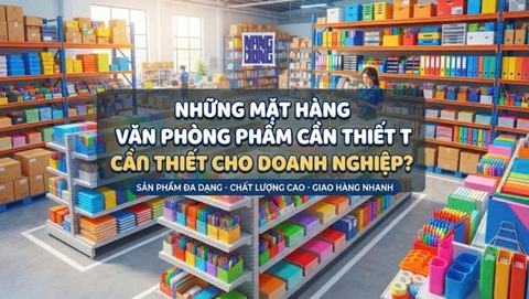 Những Mặt Hàng Văn Phòng Phẩm Cần Thiết Cho Doanh Nghiệp