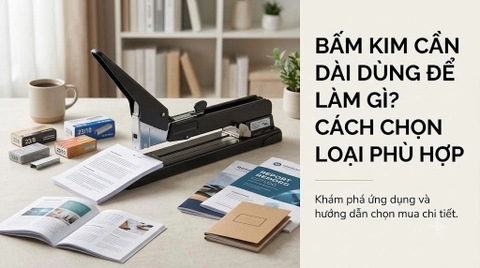 Bấm Kim Cần Dài Dùng Để Làm Gì? Cách Chọn Loại Phù Hợp