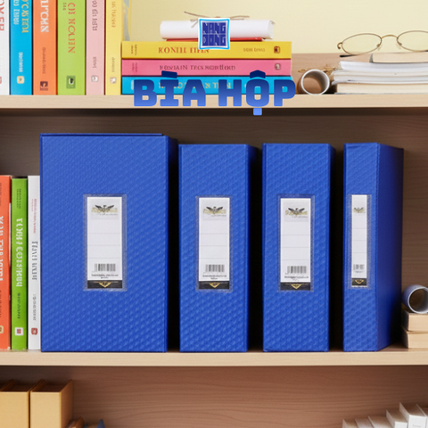 Bìa hộp – Giải pháp lưu trữ tài liệu gọn gàng, an toàn, bền đẹp!