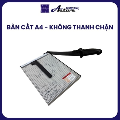 Bàn cắt giấy A4 sắt - không thanh chặn giấy