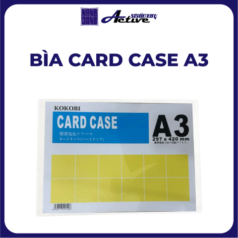 Bìa Card Case A3