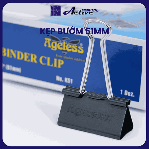 Kẹp Bướm Ageless 51mm