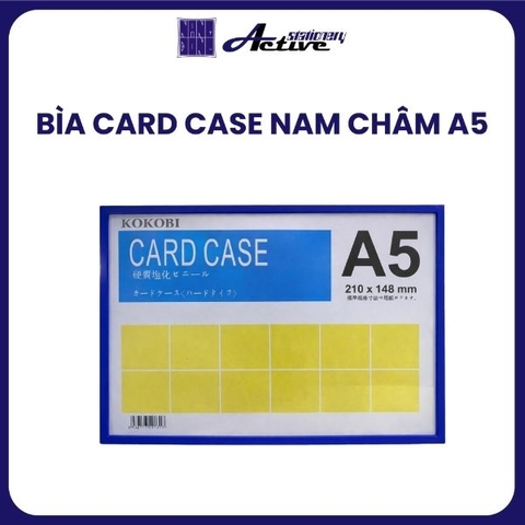 Bìa Card Case A5 Nam Châm