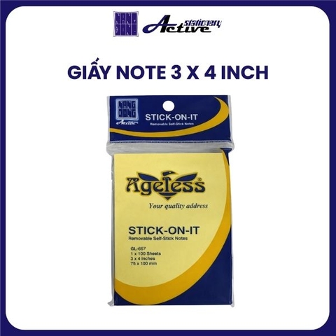 Giấy Note 3 x 4