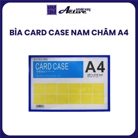 Bìa Card Case A4 Nam Châm