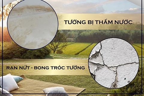Những lưu ý khi sử dụng sơn chống thấm