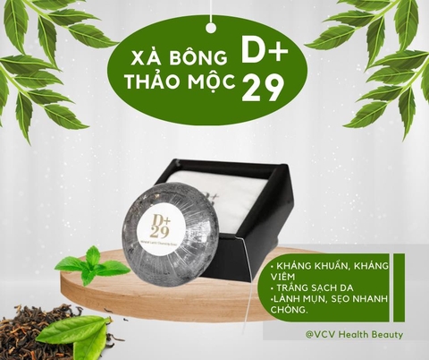 XÀ BÔNG THẢO DƯỢC D+29 CHO DA MỤN