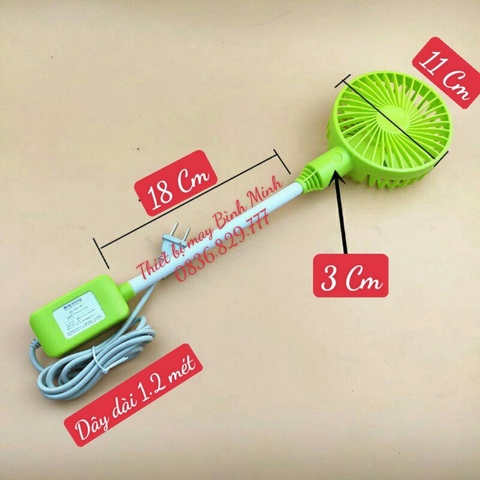 Quạt máy may  mini có đế gắn nam châm điện dùng trong nghành may, văn phòng và gia đình tiện lợi, mát dễ chịu
