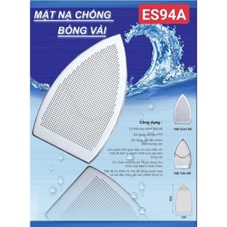 Tất bàn là, ủi / mặt nạ lót bàn là hơi ES 94A