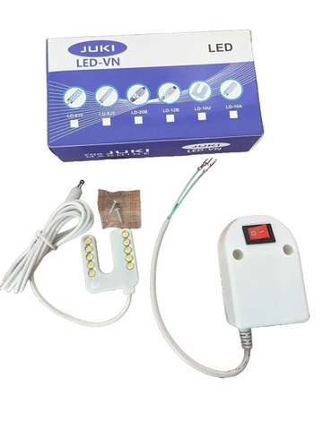 Bộ đèn led chữ U, NGÓN dùng cho máy may 1 kim công nghiệp