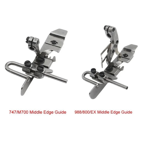 Chân Vịt Diễu Mí - Căn Thẳng Đường May, CÓ ĐIỀU CHỈNH Chân Vịt Mũi Tàu Dành Cho Máy Vắt Sổ 4 Sợi Cẳng CAO, Cẳng THẤP