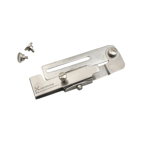 Cữ tra dây khoá kéo ĐA NĂNG KIỂU MỚI, chạy dây khoá máy may dùng cho máy may 1 kim công nghiệp (Tặng kèm 02 ốc bắt cữ)