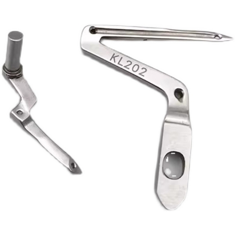 Móc dưới KL202, Móc trên LP226 dùng cho máy vắt sổ Siruba 4,5 chỉ 747K, 757K (máy đời K) cẳng cao