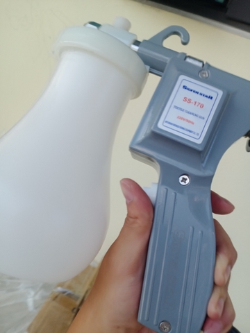 Máy súng bắn tẩy vết bẩn trên vải, quần áo SS170