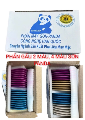 Phấn Sơn nhãn hiệu con gấu PANDA phân loại 2 màu /4 màu