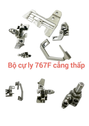 Mặt nguyệt E989, răng cưa, táo,chân vịt dùng cho máy vắt sổ Siruba 6 ống chỉ 767F BỜ MỎNG máy may công nghiệp(GIÁ 1 CAI)