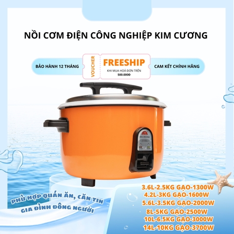 Nồi cơm điện 10 - 14L