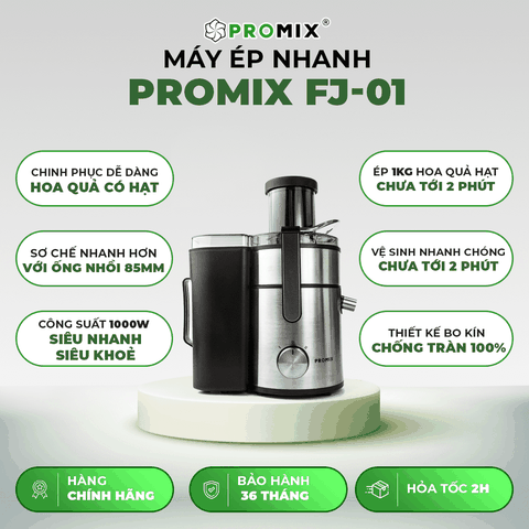 Máy ép nhanh công nghiệp cho quán Promix FJ-01 1000W