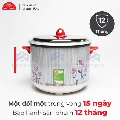 Nồi Cơm Điện Kim Cương - Nắp Rời 2.2 Lít [Chính Hãng]