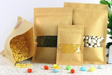 Túi Zipper giấy kraft là gì?