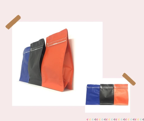 Túi zipper móc khóa Nhật nhiều màu