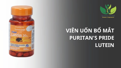 Viên Uống Bổ Mắt Puritan's Pride – Giải Pháp Chăm Sóc Đôi Mắt Toàn Diện Trong Thời Đại Công Nghệ