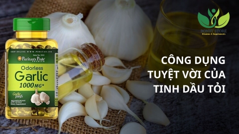 Dầu Tỏi – Bí Quyết Vàng Giúp Tăng Cường Sức Khỏe Và Ngừa Bệnh Từ Thiên Nhiên