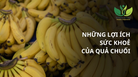 Những Lợi Ích Sức Khoẻ Tuyệt Vời Mà Quả Chuối Mang Lại