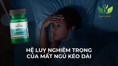 Hệ Lụy Của Mất Ngủ Kéo Dài Và Giải Pháp Hỗ Trợ Từ Viên Uống Swanson 5-HTP