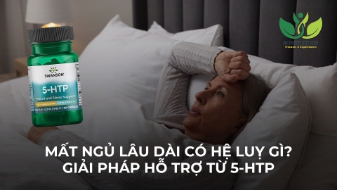 MẤT NGỦ LÂU DÀI CÓ THỂ GÂY RA HỆ LUỴ NGHIÊM TRỌNG GÌ? - GIẢI PHÁP HỖ TRỢ CHUYÊN BIỆT TỪ SWANSON 5-HTP