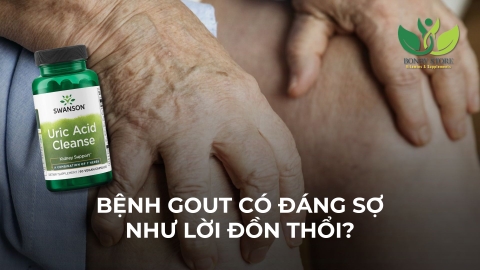 BỆNH GOUT CÓ ĐÁNG SỢ NHƯ LỜI ĐỒN?