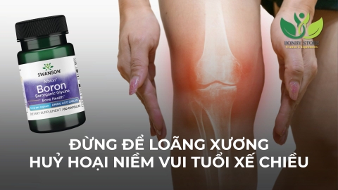 ĐỪNG ĐỂ LOÃNG XƯƠNG HUỶ HOẠI NIỀM VUI TUỔI XẾ CHIỀU CỦA BẠN