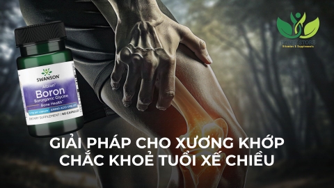 BÍ QUYẾT CHO XƯƠNG KHỚP CHẮC KHOẺ Ở TUỔI XẾ CHIỀU