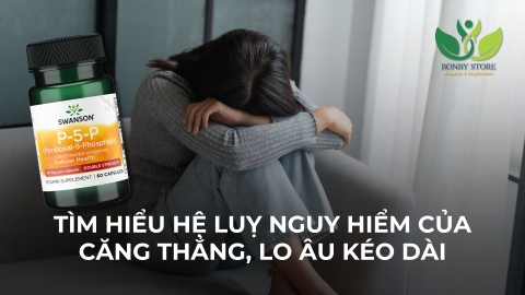 TÌM HIỂU NHỮNG HỆ LUỴ NGUY HIỂM CỦA CĂNG THẲNG, LO ÂU KÉO DÀI