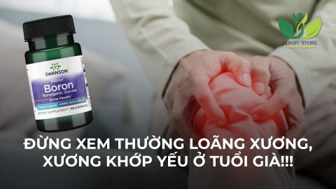 ĐỪNG XEM THƯỜNG LOÃNG XƯƠNG, XƯƠNG KHỚP YẾU Ở TUỔI GIÀ!!!