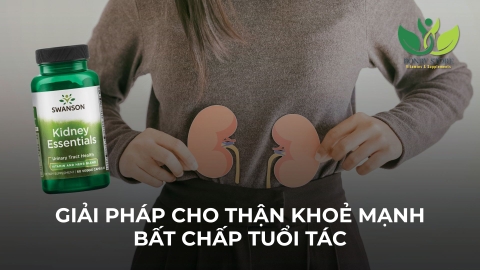GIẢI PHÁP CHO THẬN KHOẺ MẠNH BẤT CHẤP TUỔI TÁC