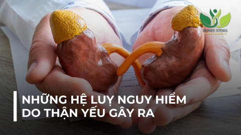 NHỮNG HỆ LUỴ SỨC KHOẺ NGHIÊM TRỌNG DO THẬN YẾU GÂY RA