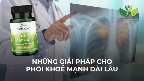 NHỮNG GIẢI PHÁP CHO PHỔI KHOẺ MẠNH DÀI LÂU