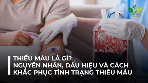THIẾU MÁU LÀ GÌ? NGUYÊN NHÂN, DẤU HIỆU VÀ CÁCH KHẮC PHỤC TÌNH TRẠNG THIẾU MÁU HIỆU QUẢ