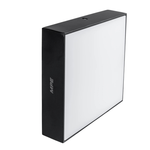 Đèn LED Downlight Ốp Nổi Tràn Viền Đen 24W Mặt Vuông MPE