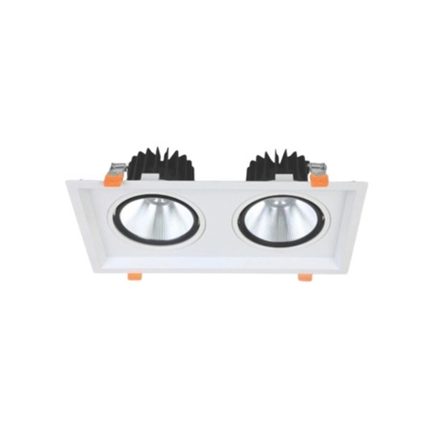 Đèn LED downlight Anfaco AFC 762/2-7Wx2/15Wx2