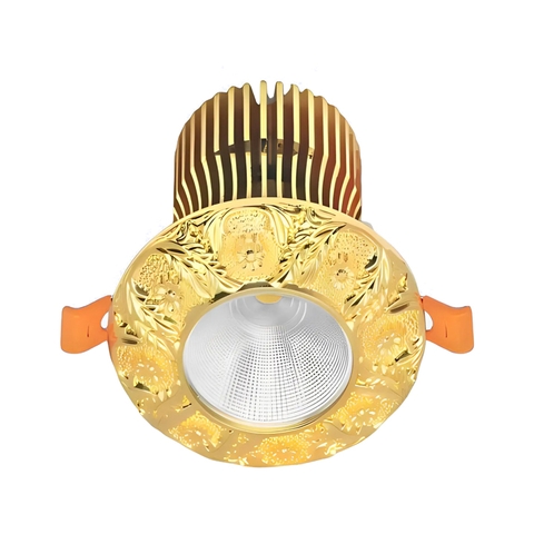 Đèn LED downlight Cổ Điển Anfaco AFC ĐỒNG 005 12W