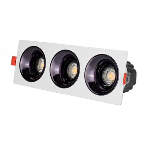 Đèn Spotlight Âm Trần Turquoise KingLed 36W DA-GL-3x12SS-V247