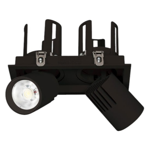 Đèn Spotlight Âm Trần Đôi Euroto 20Wx2