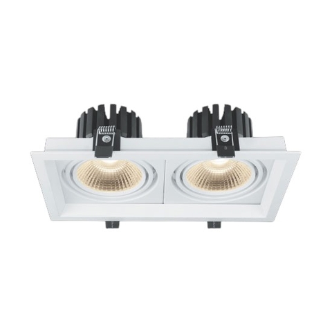 Đèn Spotlight Âm Trần Đôi 2*12W Euroto LA-194