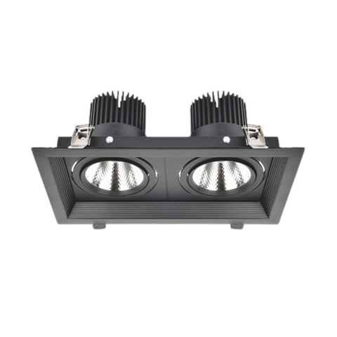 Đèn Spotlight Âm Trần Đôi 2*12W Euroto LA-458